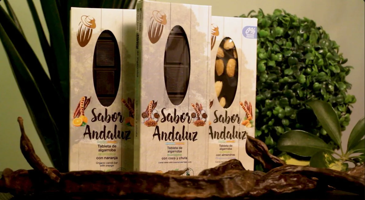 Spot publicitario de chocolate de algarroba para Sabor Andaluz, Berja, Almería